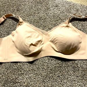 Honey love 1x wireless bra, nude color